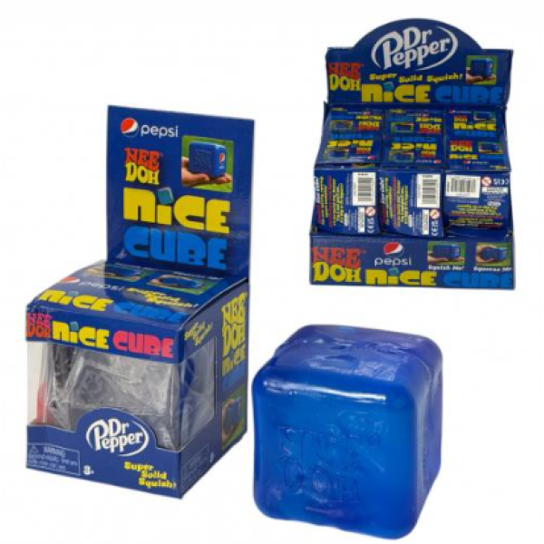 Іграшка антистрес сквіш 5 см Ice Cube Pepsi T-15 синій new