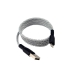 Кабель USB/Apple Lightning 1 м NN SN4 Magnetic 100 Вт сірий