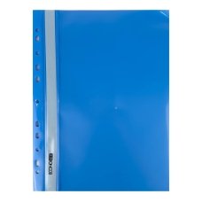 Папка-швидкозшивач А4 Economix E31510-82 з перфорацією пластик блакитний