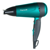 Фен дорожній Vilgrand VHD-1809FH 1800 Вт складана ручка бірюзовий