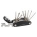 Мультитул 16в1 велоключ Sigma 4375621 нержавіюча сталь універсальний чорний