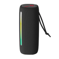 Колонка портативна Hopestar P39 Bluetooth LED чорний