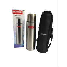 / Термос нержавіюча сталь Empire 1371 у чохлі сріблястий