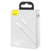 Кабель Type-C/Apple Lightning 1.5 м Baseus Superior 20 Вт білий Кабель Type-C/Apple Lightning 1.5 м Baseus Superior 20 Вт білий