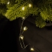 Світлодіодна гірлянда-нитка зелений дріт 600 LED Роса D-Top-4 USB на котушці з пультом крапля 20 м теплий білий