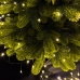 Світлодіодна гірлянда-нитка зелений дріт 600 LED Роса D-Top-4 USB на котушці з пультом крапля 20 м теплий білий