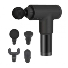 Масажер портативний Fascial Gun RF-321 перкусійний чорний