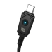Кабель USB/Type-C 2 м Baseus Unbreakble 100 Вт чорний Кабель USB/Type-C 2 м Baseus Unbreakble 100 Вт чорний