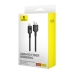 Кабель USB/Type-C 2 м Baseus Unbreakble 100 Вт чорний Кабель USB/Type-C 2 м Baseus Unbreakble 100 Вт чорний