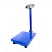 / Ваги торговельні електронні на підлогу (підлогові) з посиленною стійкою BITEK TCS-100 до 100 кг, синій / Ваги торговельні електронні на підлогу (підлогові) з посиленною стійкою BITEK TCS-100 до 100 кг, синій