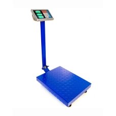 / Ваги торговельні електронні на підлогу (підлогові) з посиленною стійкою BITEK TCS-100 до 100 кг, синій