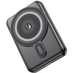 Універсальна мобільна батарея 10000 mAh XO PR264 Magnetic 20 W повербанк чорний