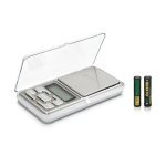 Ваги ювелірні електронні до 200 г BITEK BT-1724 точність 0.01 г сріблястий