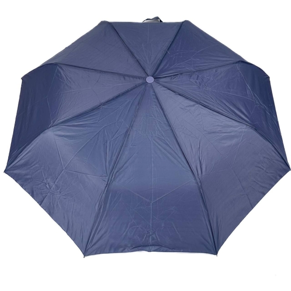 / Парасолька складана Однотонна 139 напівавтомат з чохлом темний сірий