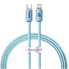 Кабель Baseus Gem Fast-Charging Data Cable USB-C to iP 20W 2m Galaxy Blue new
