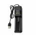 Зарядний пристрій USB 1х10440-26650 MS-5D81X 1000 mA 4.2 В чорний