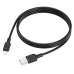 Кабель USB/Apple Lightning 1 м BOROFONE BX113 Lenny 2.4 А чорний
