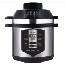 Мультиварка-скороварка-аерогриль Vilgrand VMC1057P 1500 Вт 6 л чорний зі сріблястим