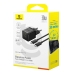 Зарядний пристрій з кабелем Type-C+USB/Type-C 1 м Baseus Palm Fast Charger 30 W 12 V 2.5 А чорний Зарядний пристрій з кабелем Type-C+USB/Type-C 1 м Baseus Palm Fast Charger 30 W 12 V 2.5 А чорний