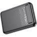 Універсальна мобільна батарея 10000 mAh XO PR264 Magnetic 20 W повербанк чорний