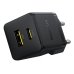 Зарядний пристрій з кабелем Type-C+USB/Type-C 1 м Baseus Palm Fast Charger 30 W 12 V 2.5 А чорний