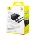 Зарядний пристрій з кабелем Type-C+USB/Type-C 1 м Baseus Palm Fast Charger 30 W 12 V 2.5 А чорний