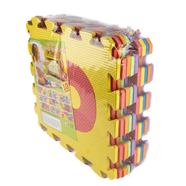 Дитячий килимок-пазл ігровий розвивальний Цифри M0375-2 EVA 30 х 30 см 10 шт