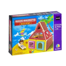 Конструктор магнітний MIC Magic Magnetic JH881 Пляж 32 деталі