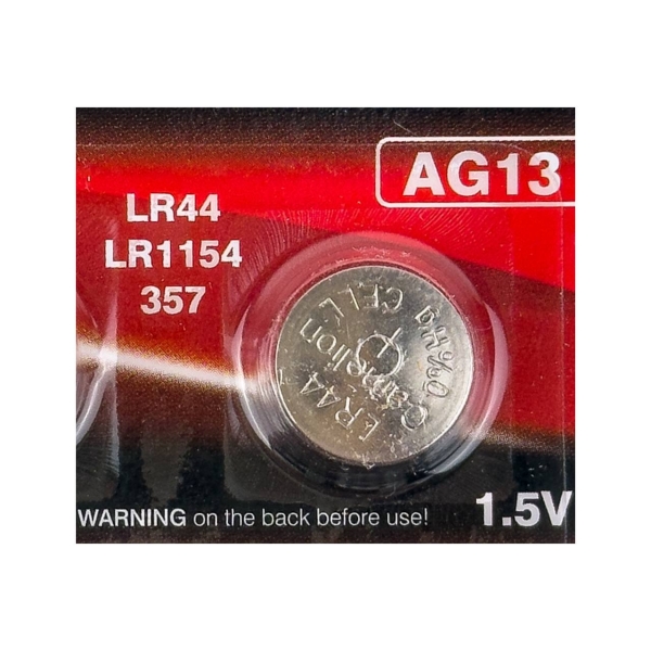 Батарейка кругла (таблетка) Camelion AG13 LR1154 LR44 лужна