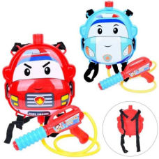 Водяний автомат 20,5см балон на плечі (поліція, пожежна) JC19-90-92 new