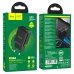Зарядний блок живлення USB+Type-C HOCO N28 Founder 20 W 12 V 1.67 A чорний