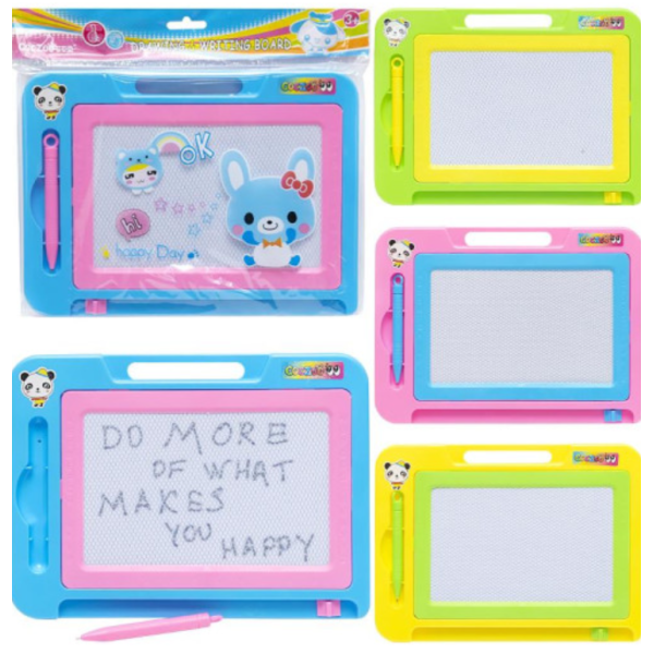 Дошка магнітна для малювання 9812 рожева new