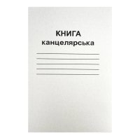 Книга канцелярська 48 аркушів клітинка А4 Бріск КВ-1К газетна