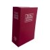 Сейф-книга 180 х 115 х 55 мм XY-801 кешбокс бордовий Сейф-книга 180 х 115 х 55 мм XY-801 кешбокс бордовий