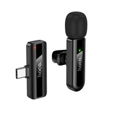 Бездротова мікрофонна система HOCO L20 Fair wireless microphone Type-C Black new