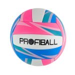М'яч волейбольний №5 Profiball MS-3893 рожевий з блакитним