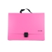 Папка-портфель А4 Economix E31607-09 пластик рожевий Папка-портфель А4 Economix E31607-09 пластик рожевий