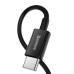 Кабель Type-C/Apple Lightning 1 м Baseus Superior 20 Вт чорний