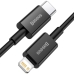 Кабель Type-C/Apple Lightning 1 м Baseus Superior 20 Вт чорний