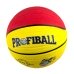 М'яч баскетбольний №7 Profiball EV3402 жовтий з червоним
