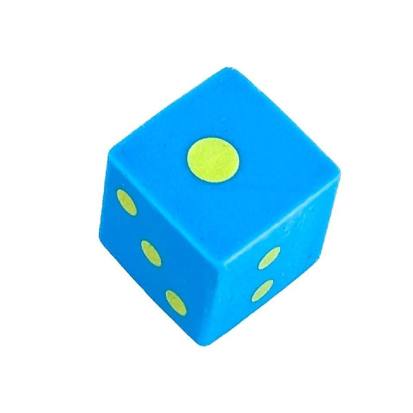 Гумка для затирання ZiBi ZB5460 Кубик 20 мм різнобарвний