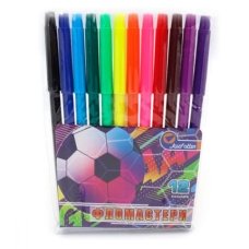 / Фломастеры 12 цв. J.Otten 828-12LE Футбол