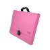 Папка-портфель А4 Economix E31607-09 пластик рожевий