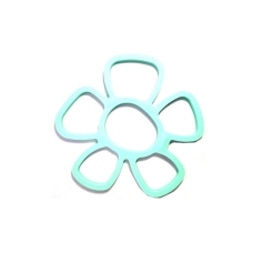 / Підставка під гаряче в формі сердечка в формі квіточки, 48 грам