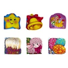 Книжка-іграшка дитяча 10 х 10 см мікс