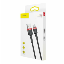/ Кабель Baseus Cafule Cable USB For Type-C 3A 1m Red+Black new
