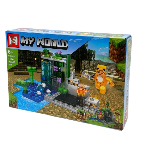 Конструктор Minecraft MG1168C My World 119 деталей