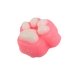 Іграшка антистрес сквіш 7 см Лапка з ворсинками рожевий