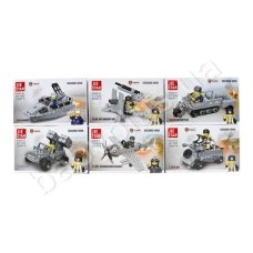 / Конструктор 23057 военный,транспорт,фигурки, от 68 деталей 19*12,5*5