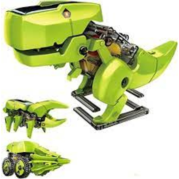 / Конструктор BitKit 2125A, Динозавр-робот, 4в1, на сонячних батареях